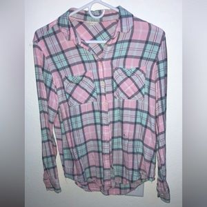 Aeropostale plaid long sleeve
